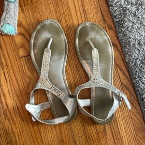 Rhinestone sandals